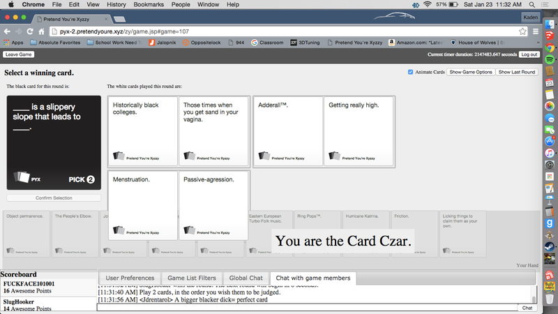 Illustration for article titled Best. Cards Against Humanity. Round. Ever
